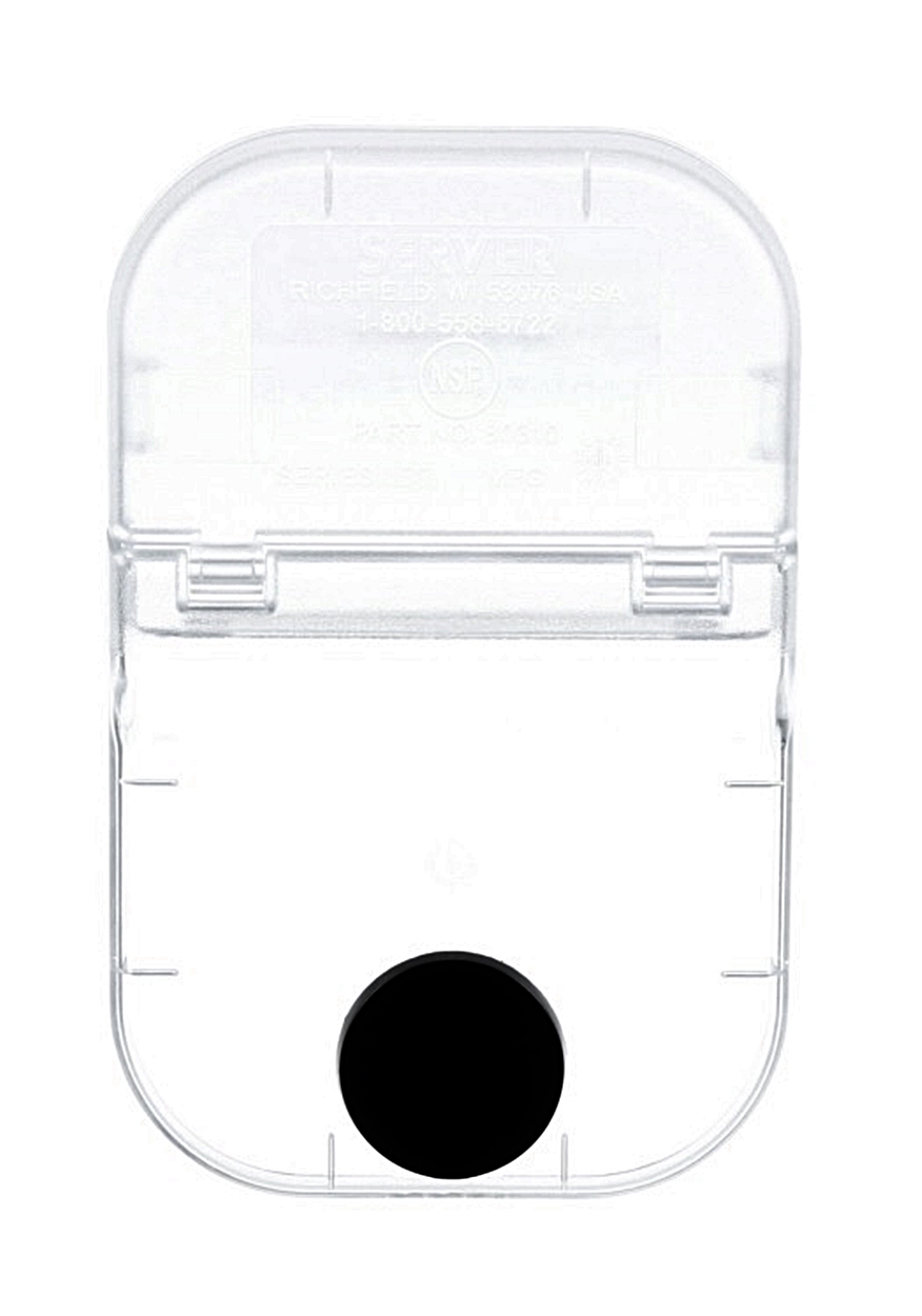 (image for) Server Products 80310 PLASTIC LID-FOUNTAIN JAR - Click Image to Close